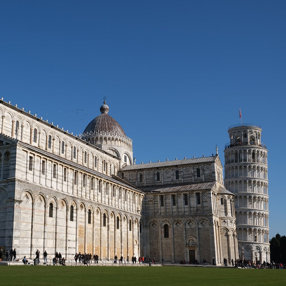 Catedral y torre de Pisa Italia