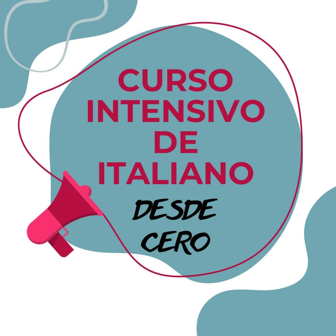 Anuncio del curso intensivo de italiano desde cero online noviembre 2023 de la acamedia de italiano come mai