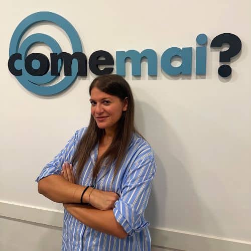 Rosa Caputo profesora de la academia de italiano Come Mai Madrid